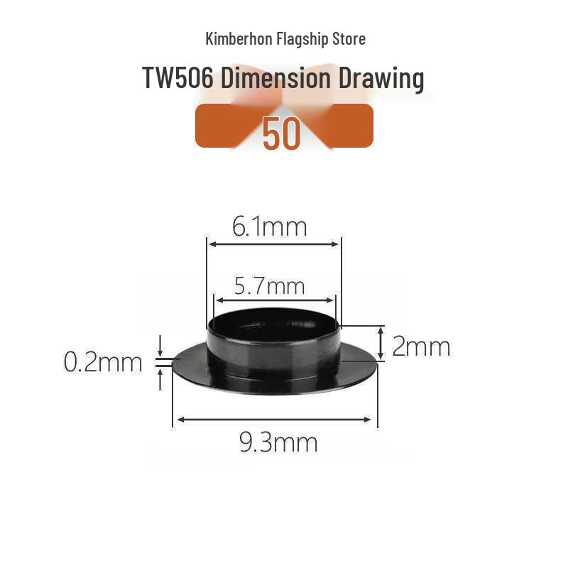T-Shaped Insulating Sleeve Step-Style Shaft Bushing