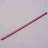 7Mm Aperture Straw 37 Color Solid Color Plastic Cup Accessories Pp Straw Non-Disposable Straw With Ring