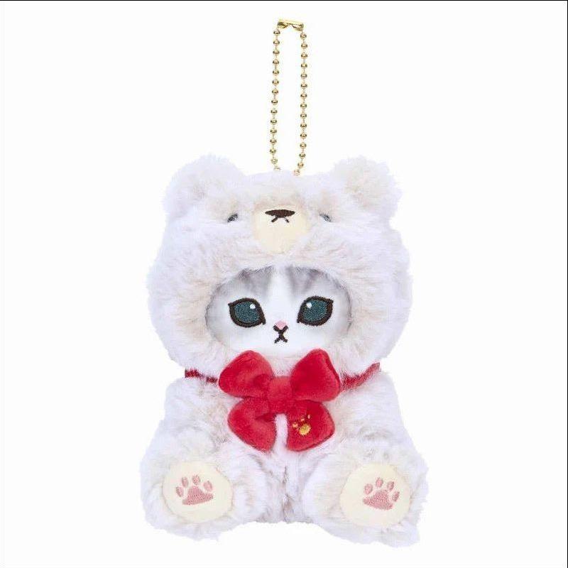 

10 см Каваи Мофусанд Аниме Хобби Лимитированная Серия Медведь Косплей Белый Медведь Мультяшный Плюшевый Кулон Кулон для Сумки