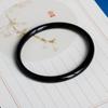 6MM Natural Icy Species Chalcedony Bracelet Fashionable Charm Agate Bangle Jade Bracelet Women's Gift