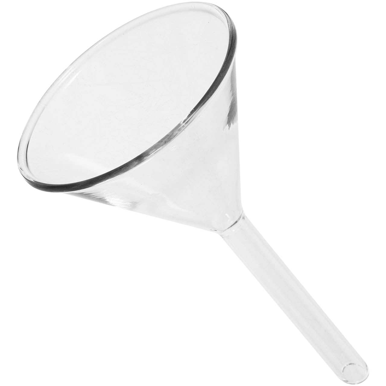 iplusmile Glass Funnel Funnel Liquid Transfer Funnel R&D Supplies Bathroom Laboratory size 3