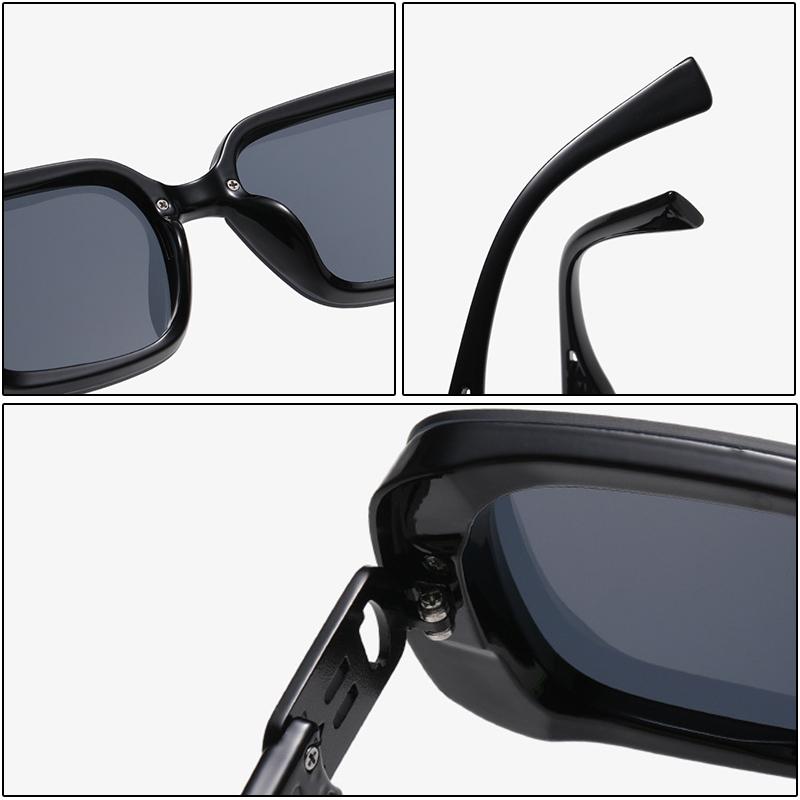 New Fashion Luxury Designer Sunglasses Women Rectangle Vintage Trendy Shades Glasses Outdoor Party UV Protection