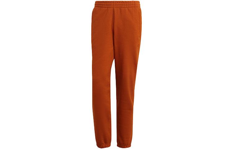 

Adidas Originals Trefoil Knitted Sweatpants Men s Orange Red Moderate Cuffed Pants H11383 S