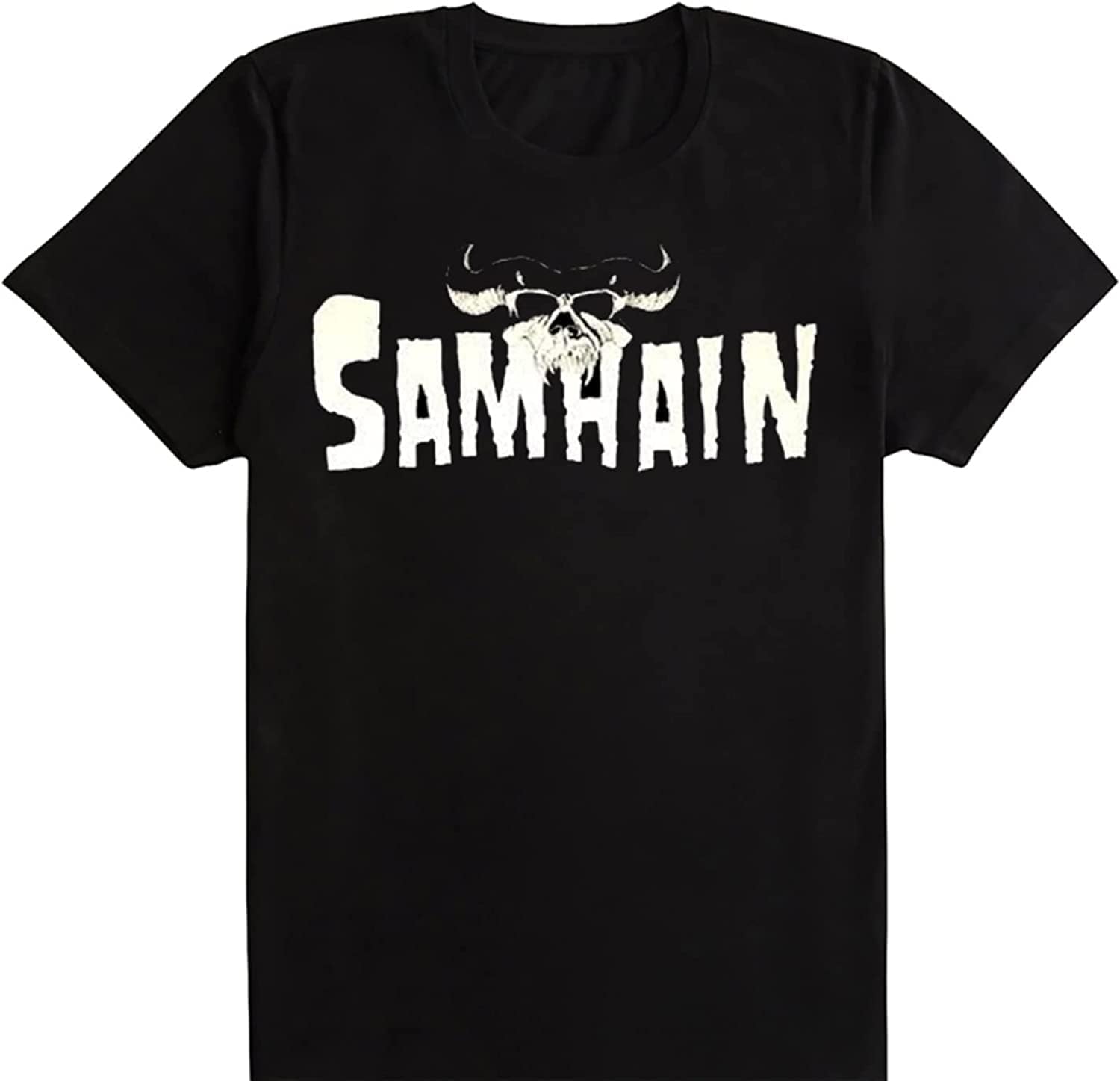 Samhain Band T-Shirt Funny Birthday Cotton Tee Vintage Gift for Men Women Black S чёрный
