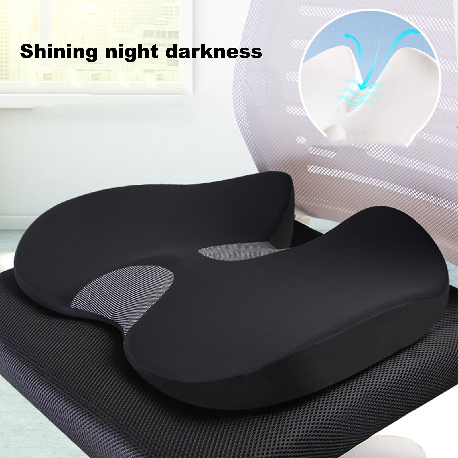 

Подушка Нековзка ортопедична піна з ефектом пам’яті Подушка для простати для куприка, ішіасу, спини, полегшення болю, комфортне крісло, автокрісло чорний