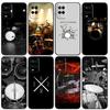 Musical Instrument Drum Case For OPPO A78 A98 A18 A58 A96 A76 A16 A5 A9 A53 A15 A17 A77 A52 A72 A74 A94 A54 A57 S
