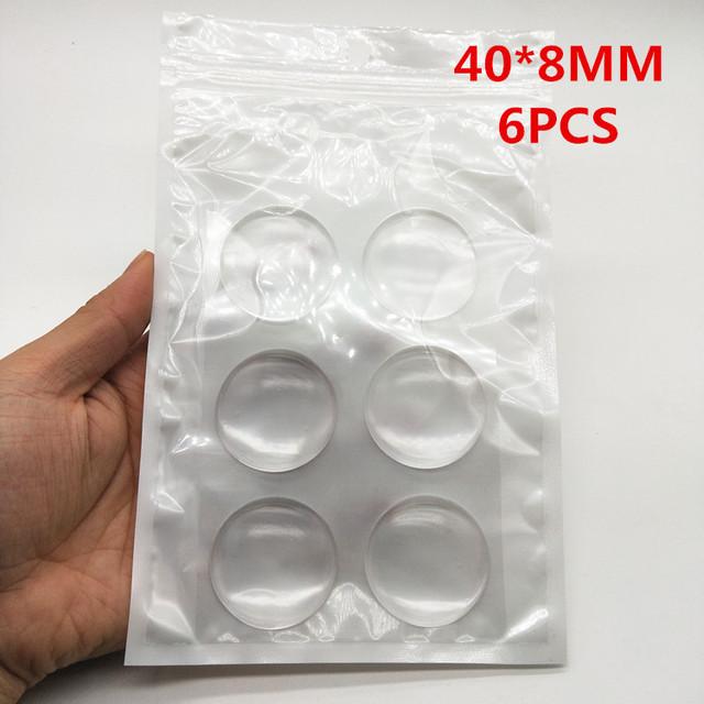 Silicone Door Stopper Wall Protectors Guards Self Adhesive Door Handle Cribs Bumper Stoppers Mute Stickers Furniture Pads