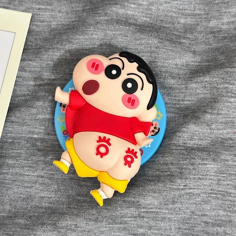 Crayon Shin-chan MagSafe-Compatible Desktop Bracket with Strong Magnetic Adsorption and Retractable Airbag.