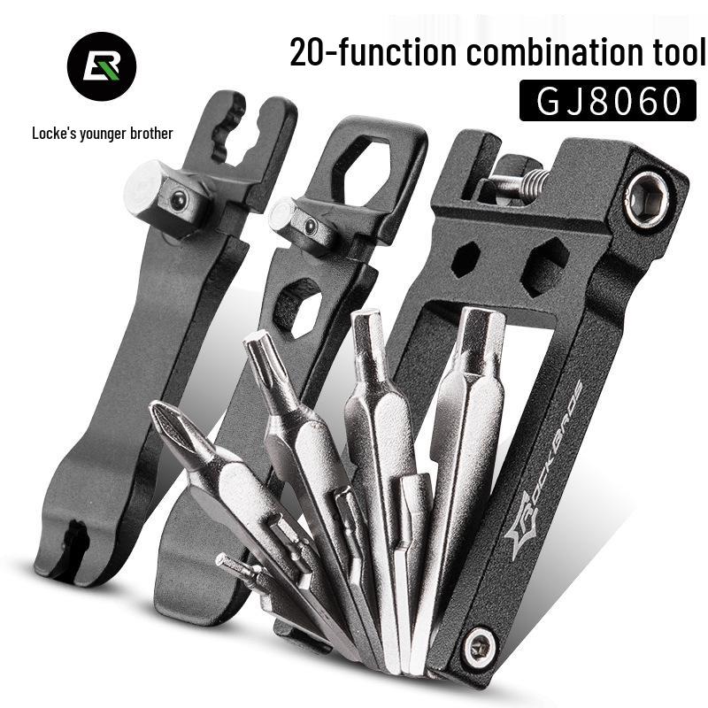 ROCKBROS 16-in-1 Folding Bike Repair Tool Set (GJ1601)