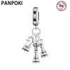 Ciondoli Scacchi in Rame Braccialetti Decorazione Charms Adatti a Braccialetti per Donne Gioielli Festa Perline Bel Regalo Accessorio Fai-da-te