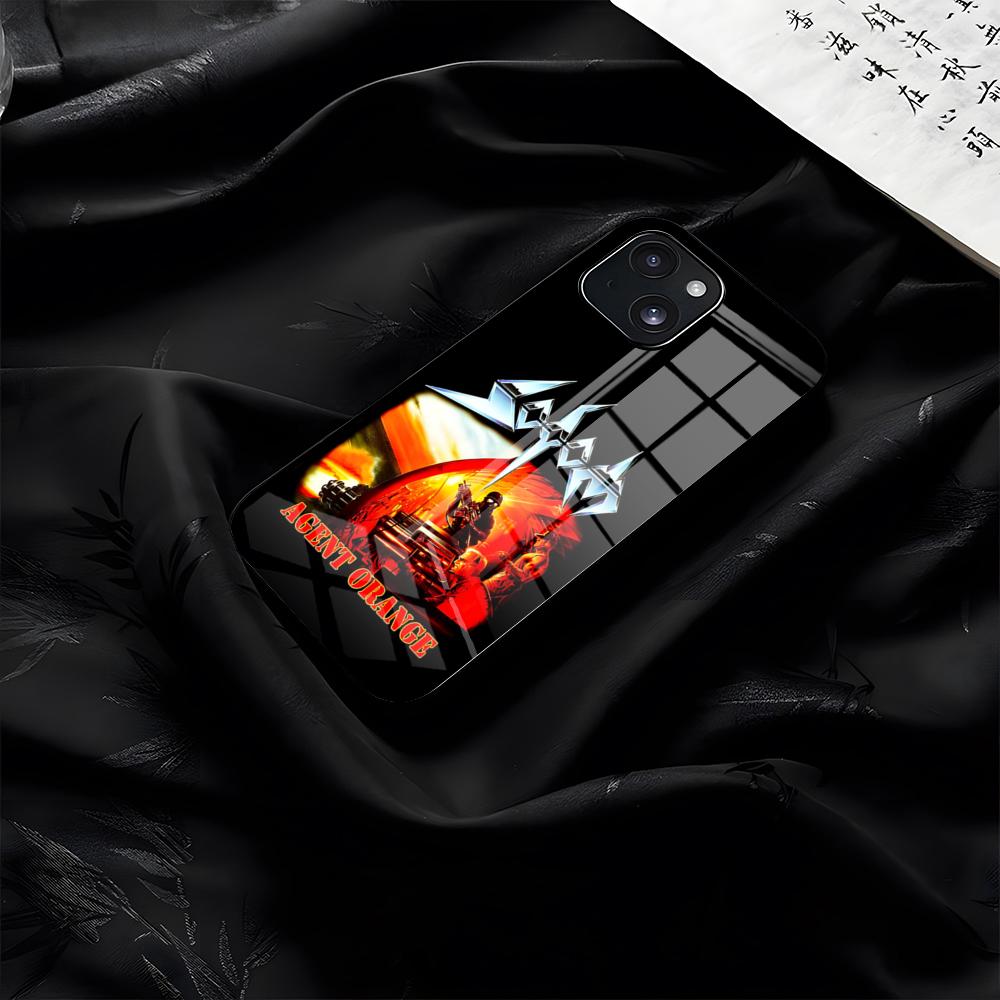 Heavy Rock Band-S-Sodoms Phone Case For IPhone 17 Pro Max 16 15 14 Pro Max 13 11 Plus Glass Cover