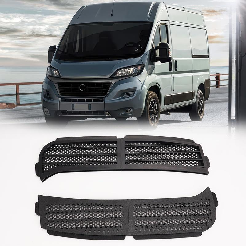 2PCS Ventilation Grilles Fly Screens For Ducato Boxer Jumper Anti Mosquito Grille For Automobiles