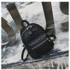 IELGY Mini backpack women's rhombus fashion wild solid color shopping small bag