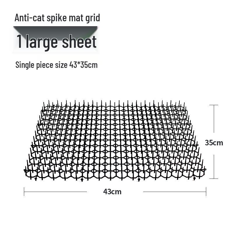 Anti-Cat Spike Mat: Pet Bed Protector & Repellent Barrier