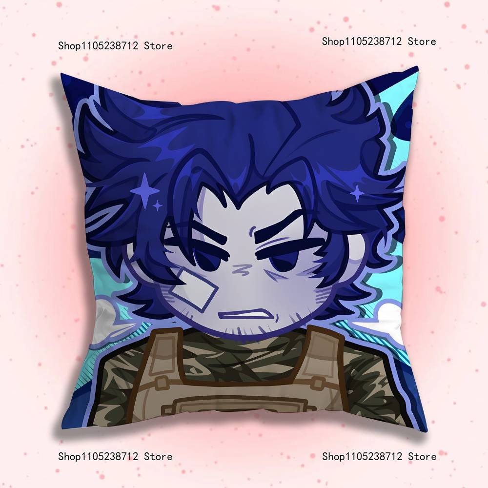 G-Guest 1337 Forsaken Pillowcase Pillowslip Cushion Plush Boys Girls Cartoon Anime Kawaii Decoration Kids Birthday Cute Gifts
