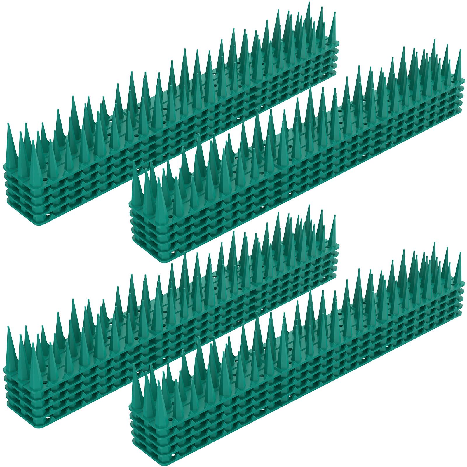 

20Pcs Bird Spikes Plastic Fence Toppers to Keep Pigeon or Animals Stop, Fox Squirrel Deterrent Fence Anti Climb for Garden Wall