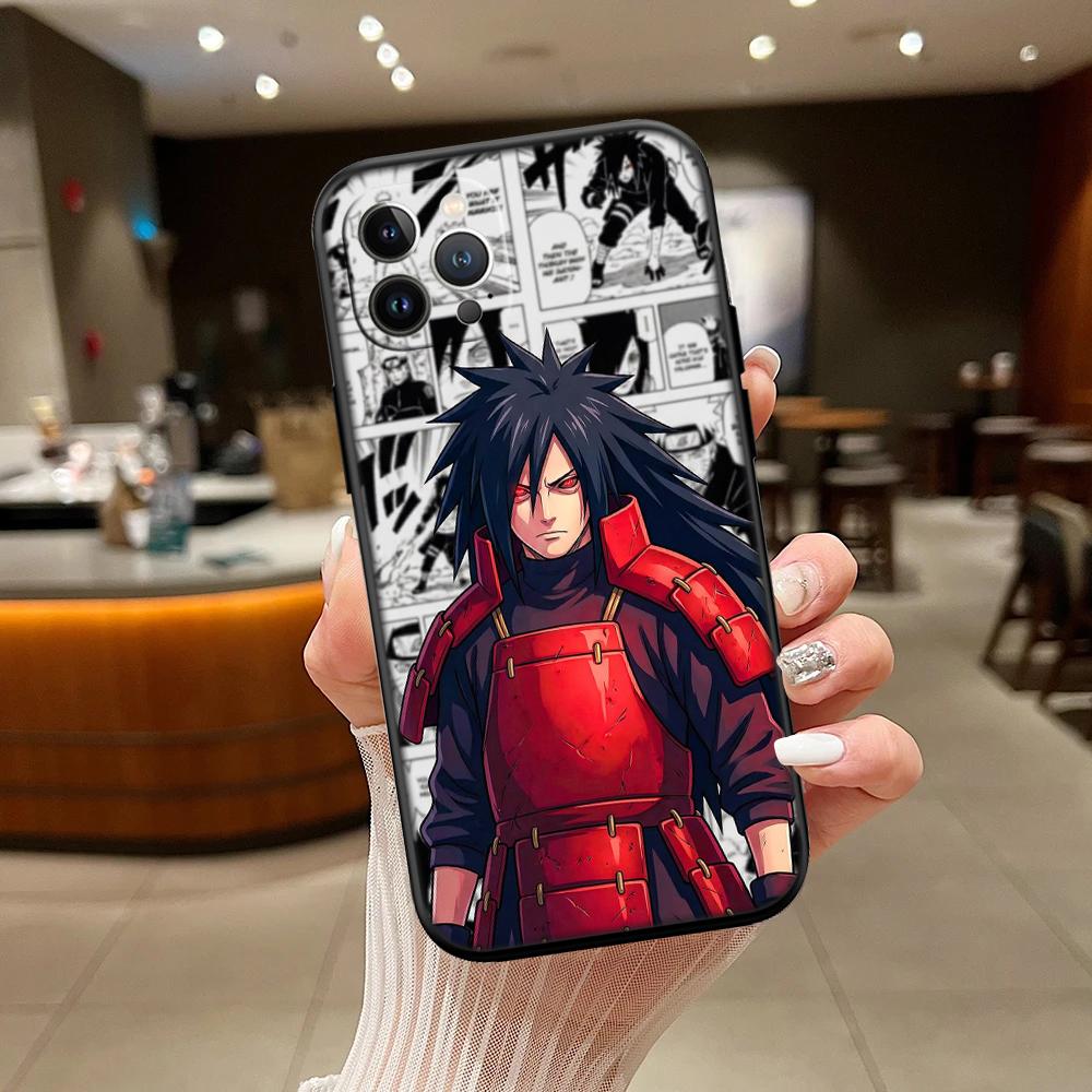 RA26 NARUTO Uchiha Madara Shell Phone Case for Samsung Galaxy Note 10 20 S23 S24 S25 Ultra FE Plus Edge Lite A02S A35 A07 A17