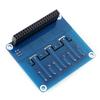 ABUL-Waveshare 5V 3-Channel Relay Module Expansion Board Breakout Shield HAT Kit For RPI Raspberry Pi Zero 2 W WH 2W 3