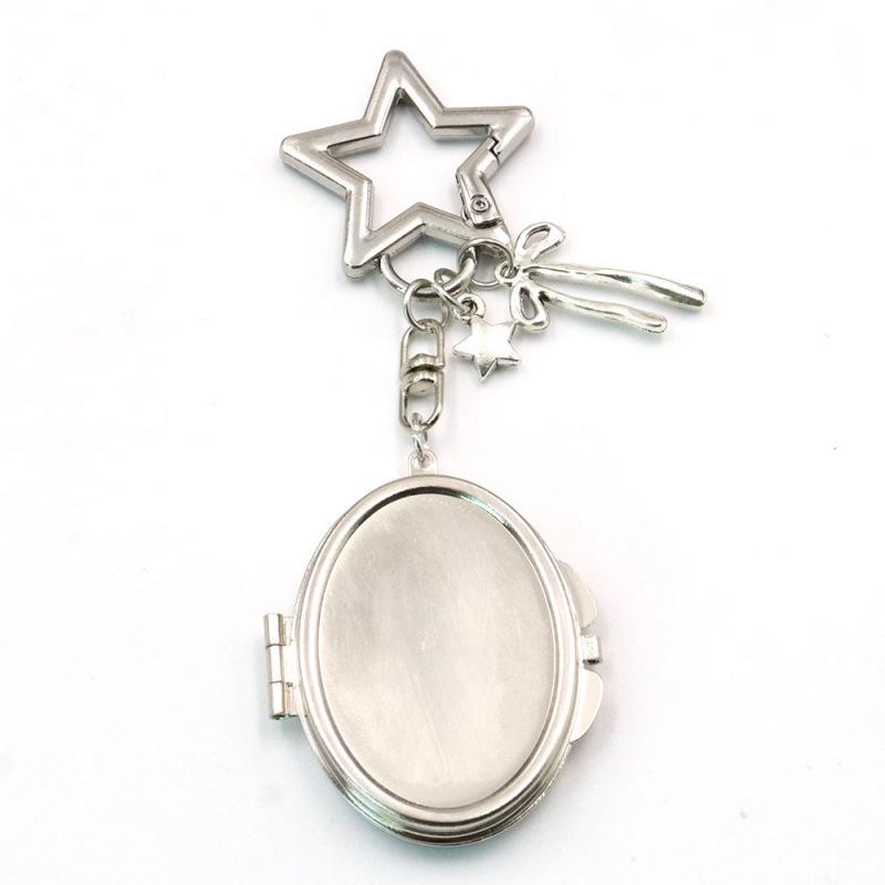 Stainless Steel Mesh Bag Pendant: Hand Cream Lipstick Chain Keychain