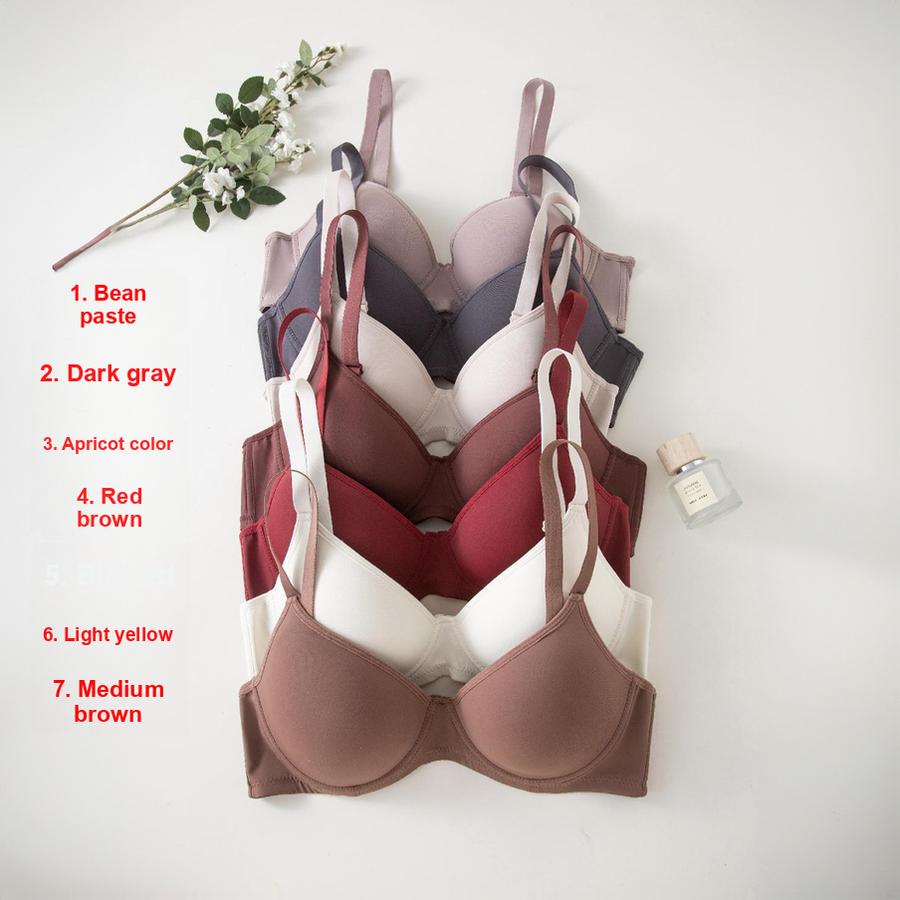 

Поддерживающий бюстгальтер пуш-ап с регулируемой косточкой, удобный бюстгальтер 85C светло-фиолетовый