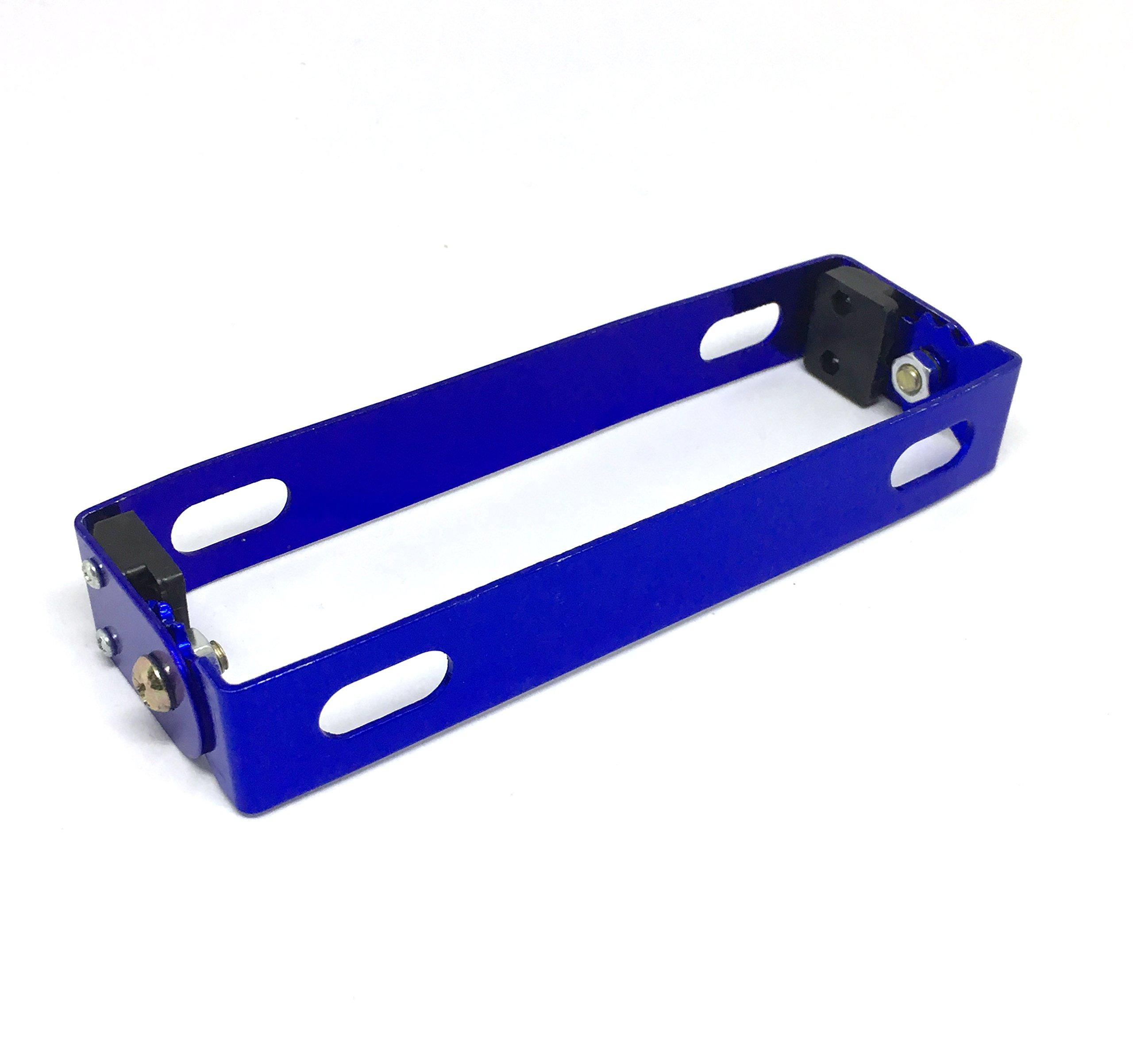 

2AHOLDER05B-H License Plate License Plate License Up Angle Adjustable Universal Motorcycle Blue синий