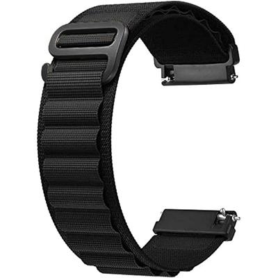 20 mm 22 mm Armband für Samsung Galaxy Watch 4 5 Pro Classic Gear S3 Active 2 Nylonschlaufe Correa Armband Amazfit GTS 2 3 4 Mini Band