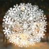50Pcs/Set White Snowflakes PET Stickers Waterproof DIY Fashion Doodle Decals Stickers