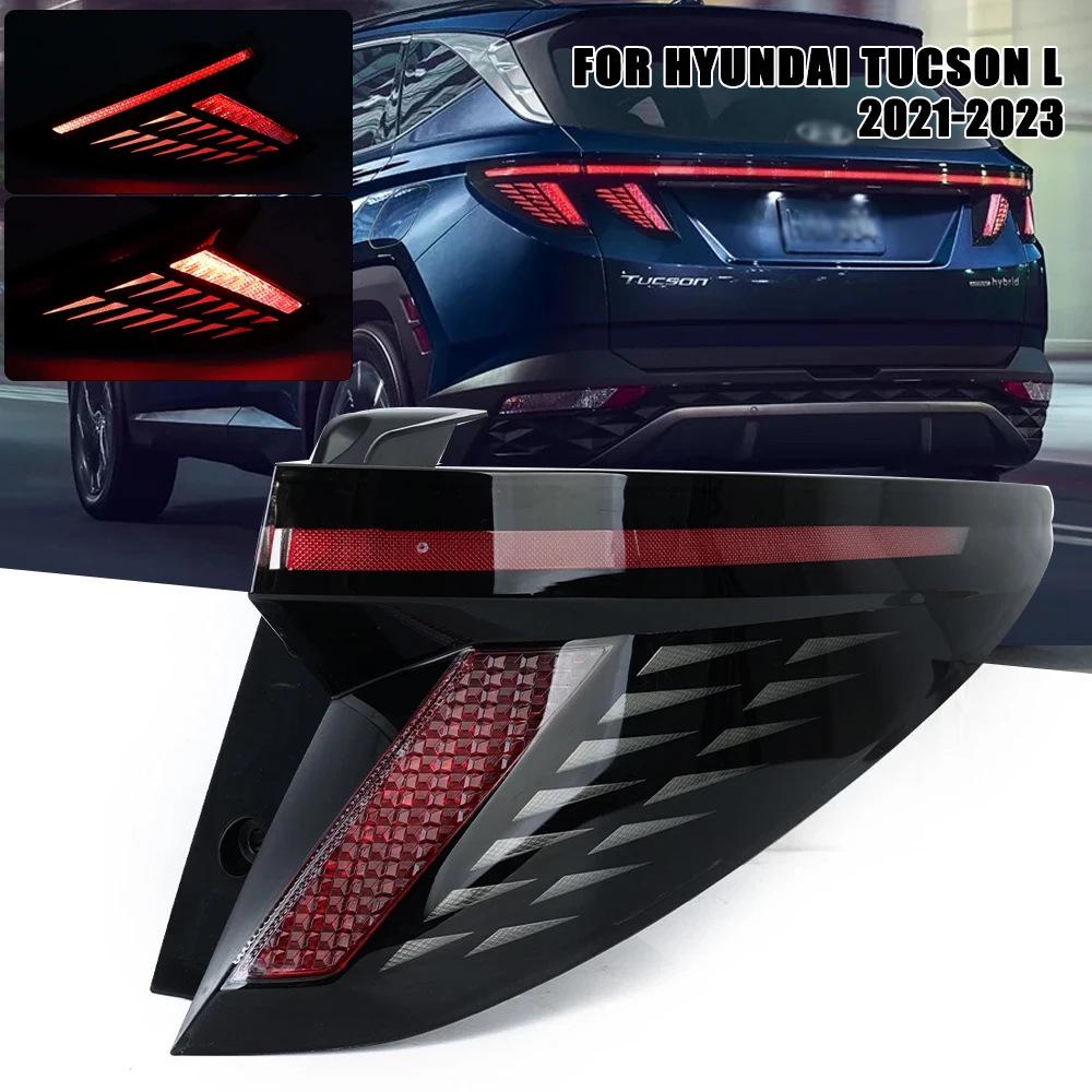 High-Quality Tail Light Assemblies for Hyundai Tucson 2021-2023: Left & Right Rear, Anti-Collision