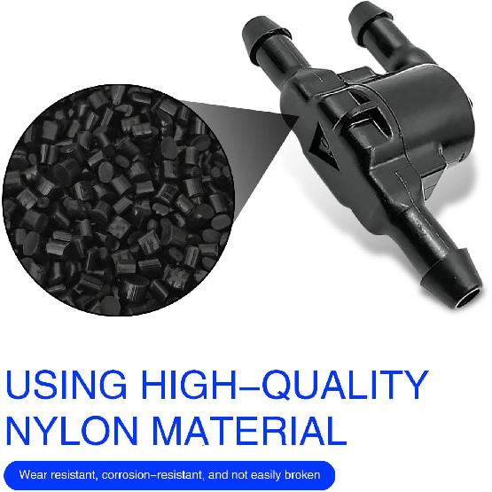 2PCS Windshield Washer Check Valve – 3-Port Y Connector Replacement for Wiper Nozzle System, Fits OE# 8532128020, Compatible with Toyota Lexus