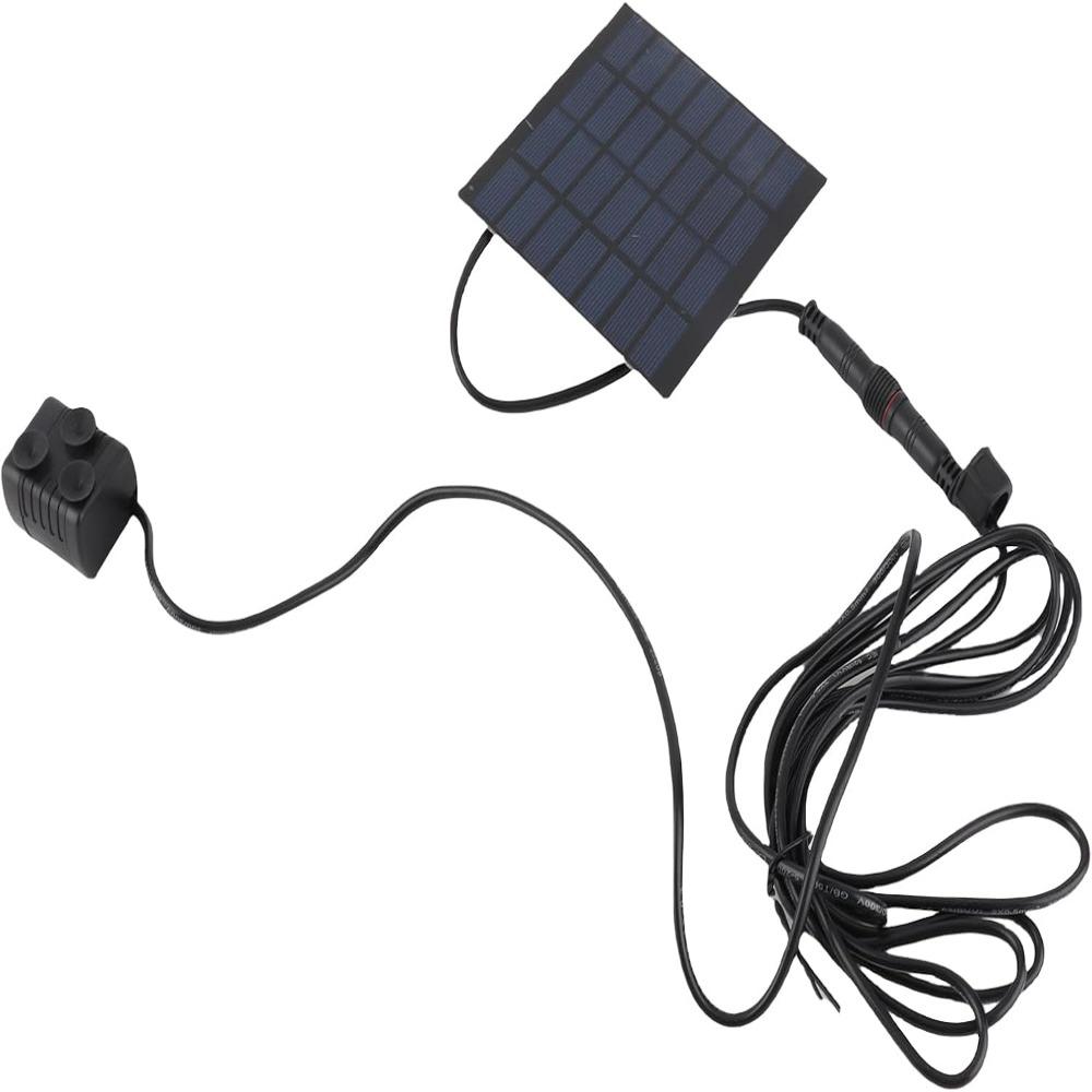 Adjustable Solar Panel Solar Fountain Pump PET Mini Fountain Pump Durable Solar Water Pump