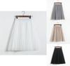Hochwertiger 3-lagiger Damen-Tutu-Ballettrock Tüll-Unterrock für Vintage-Eleganz