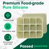 With Lids Baby Food Freezer Tray Silicone Material Baby Food Storage Container  For Baby