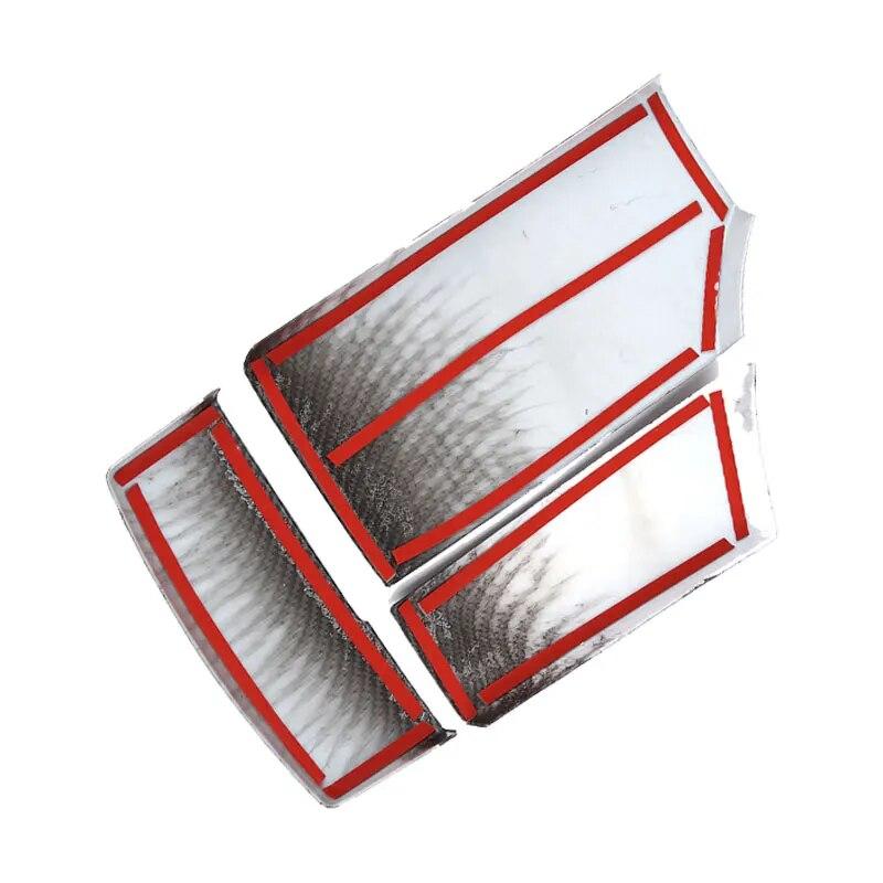 Car-styling Carbon Fiber Texture Center Control Armrest Box Cover Trim For BMW 5 Series E60 2004 2005 2006 2007 2008 2009 2010