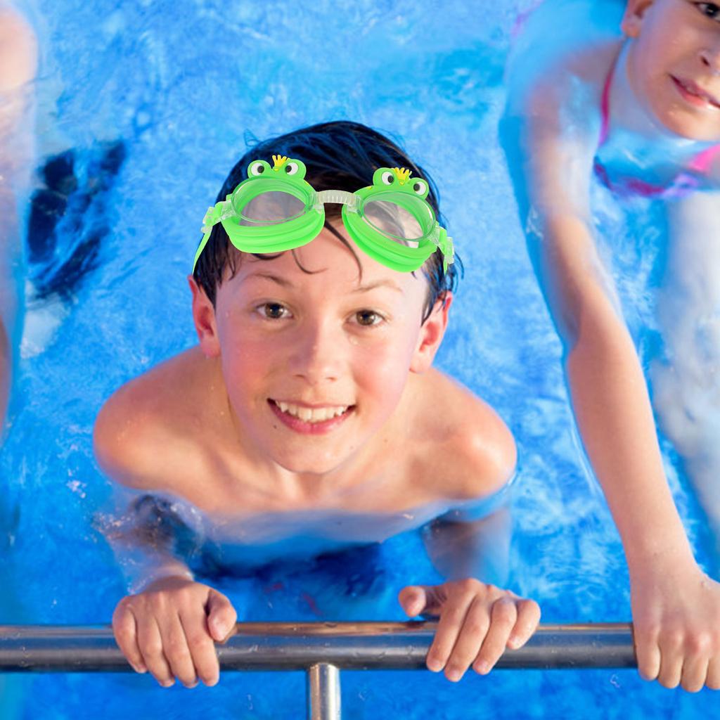 Swim Accessories Cartoon Children's Swimming Goggles Kids Glasses Mountain Bike Toddler