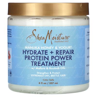 Manuka Honey & Yogurt, Moisturizing + Repair Protein Power Treatment, 8 Oz (227 G)