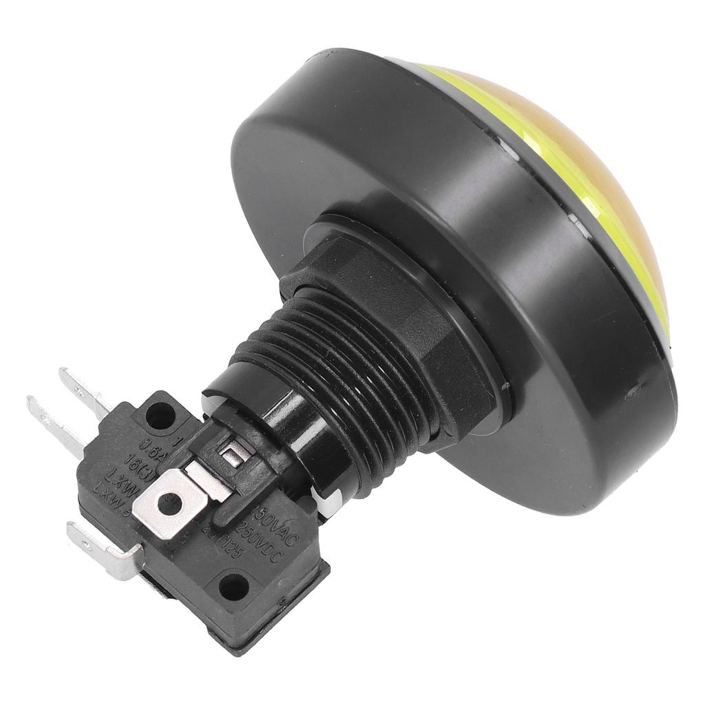 60mm Big Convex Button 2‑Foot Button with LED Light for Crane Machine Game Console