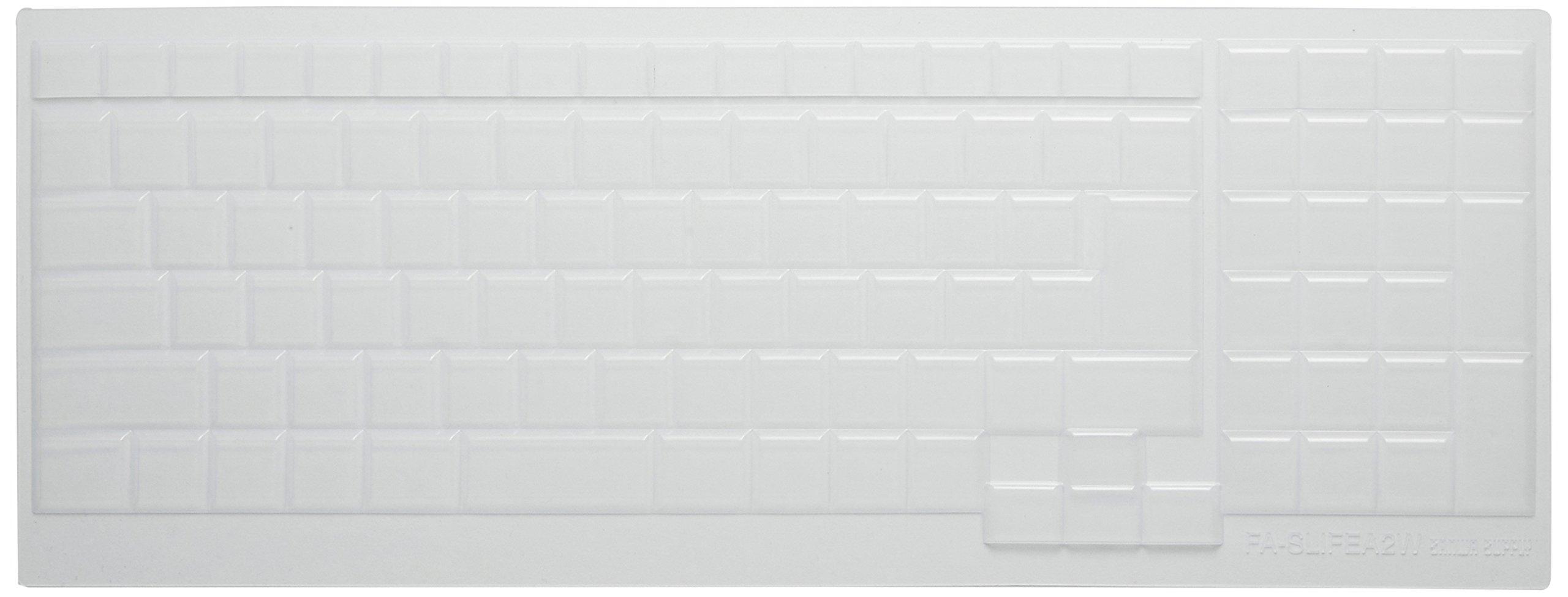 

SANWA SUPPLY Силиконовая накладка на клавиатуру для ноутбуков Fujitsu LIFEBOOK A (для серии) FA-SLIFEA2W белый