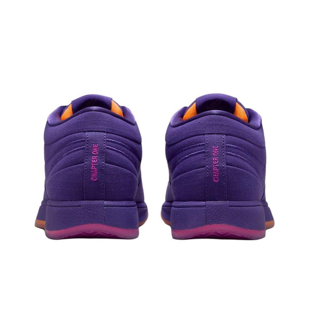 Nike Book 1 EP Sunset Unisex Sneakers Purple Court-Purple Total-Orange HJ5355-500