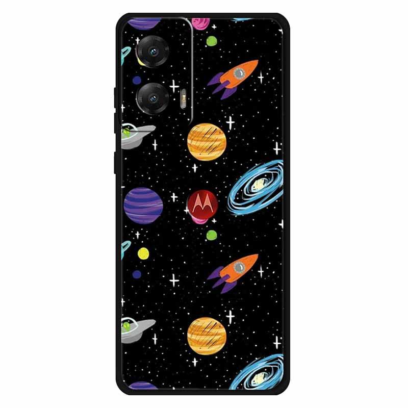 Soft Silicone Phone Cases For Moto G Stylus 5G 2024 Case Flower Cool Printed Shell For Motorola MOTO G Stylus 5G 2023 Covers Cat