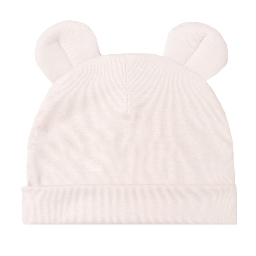 Newborn Baby Bear Ears Pullover Hat - Soft & Comfortable