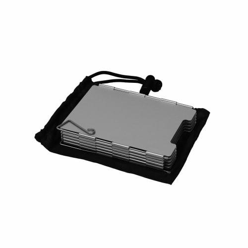 SUNDRY Windscreen, Small, Compact Size, Fits in a Messtin, Windbreak, Aluminum, Lightweight, Foldable, 10 Panels