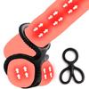 Yousheng Cock Ring Tasteless Good Toughness Silicone Delay Ejaculation Lock Ring for Sex