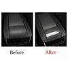 Carbon Fiber Rear Armrest Storage Box Cover Trim For Toyota Highlander 2021 2022