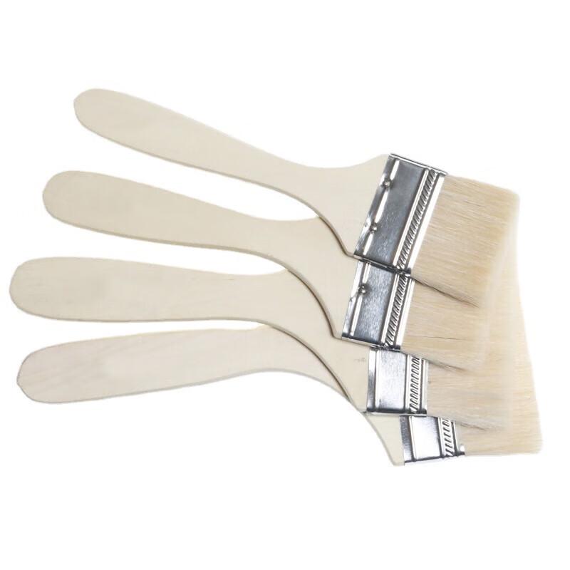 Qidongsheng 2-inch Wooden Handle Wool Brush
