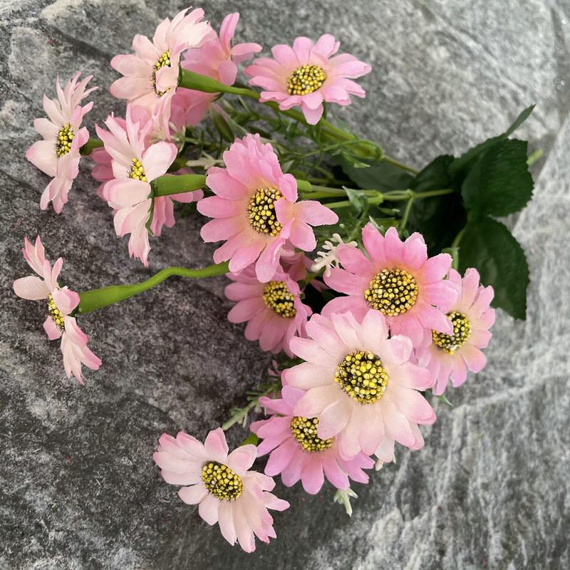 Flowers Silk Chrysanthemum For Wedding Centerpiece Home Gift Decoration