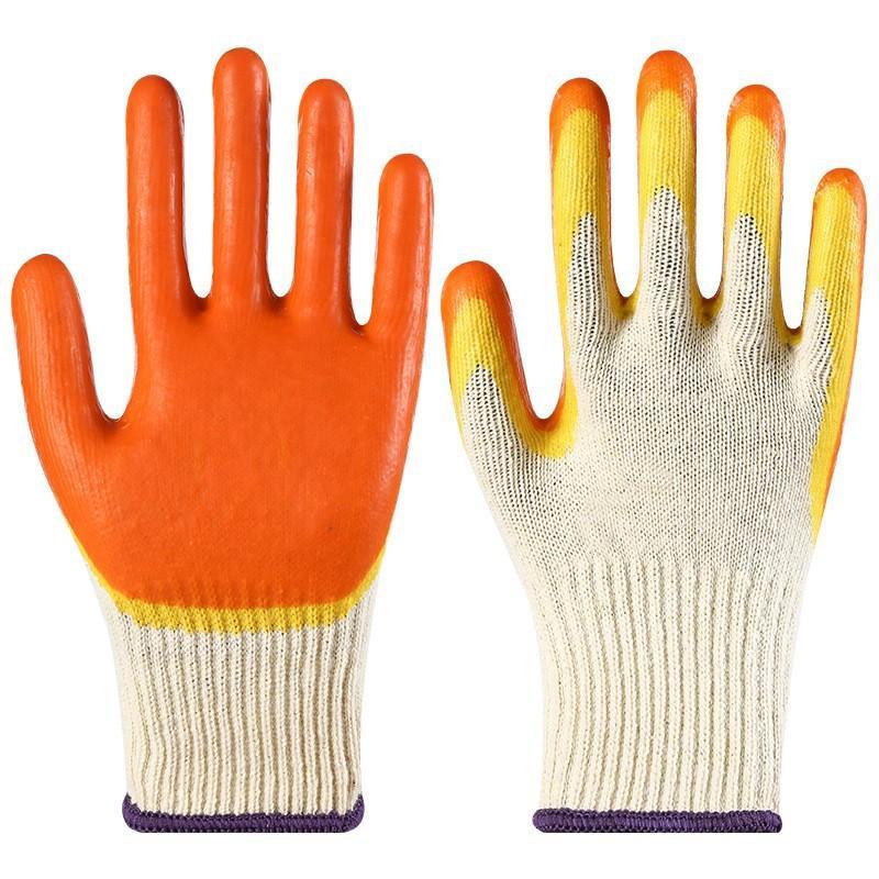 Nylon Safety Working Gloves Premium Nitrile Coated Builders Excellent Grip Gardening Grip Industrial Protective Work Gloves