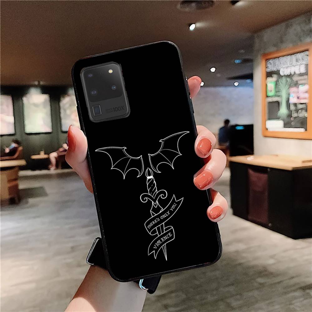 Fourth W-Wing Phone Case For Samsung S 24 Fe 25 Ultra Plus 20 Lite 21 30 22 23 24 22 Ultra 5G Fundas