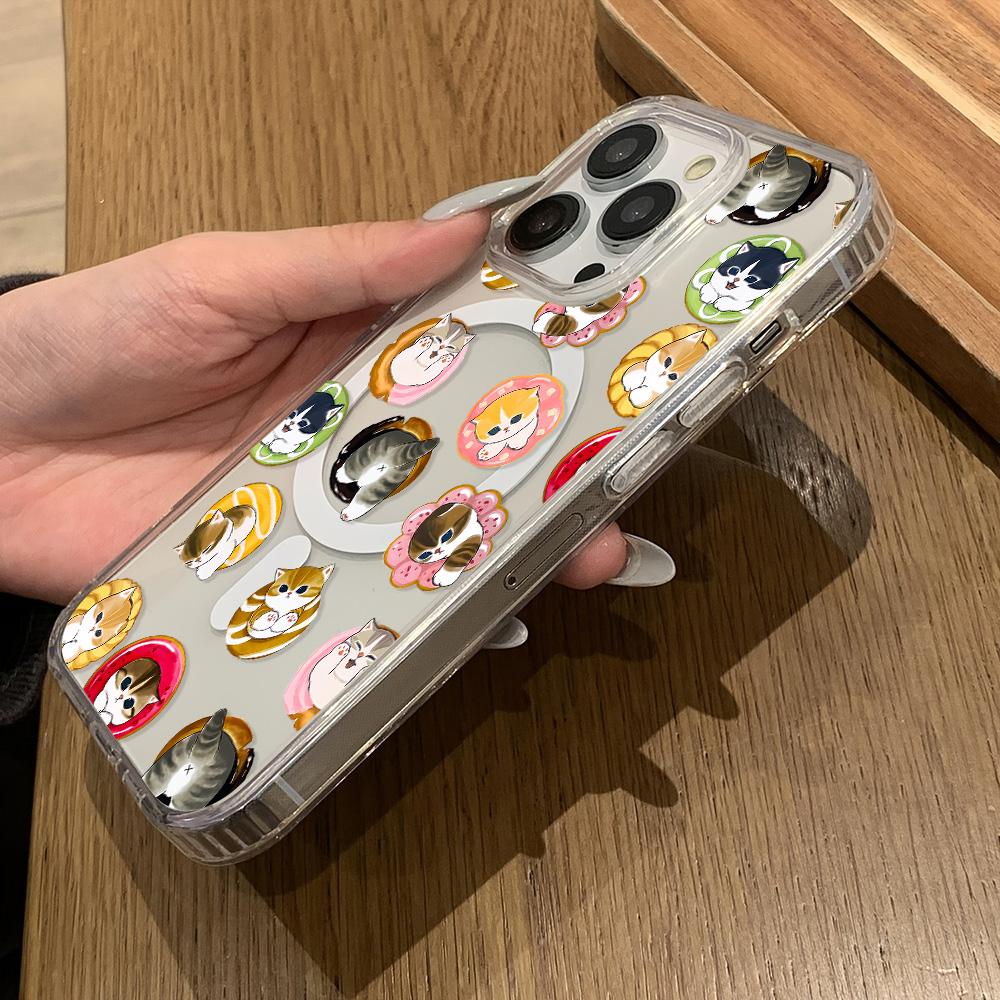 Magnetyczne etui na telefon dla iPhone 11 12 13 iPhone 13 14 15 Pro 15 16 Pro Max Samsung A15 A16 A25 A26 A55 A56 S25 S24 S22 S23 Ultra S25 Edge