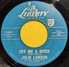 7-Zoll-Schallplatte JULIE LONDON  Cry Me A River F55227 LIBERTY 1960 US Jazz Gebraucht