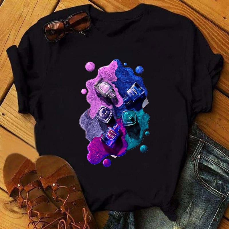 Женские футболки больших размеров — фото 19